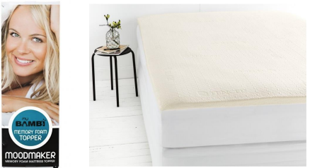 Bambi Moodmaker Memory Foam Topper