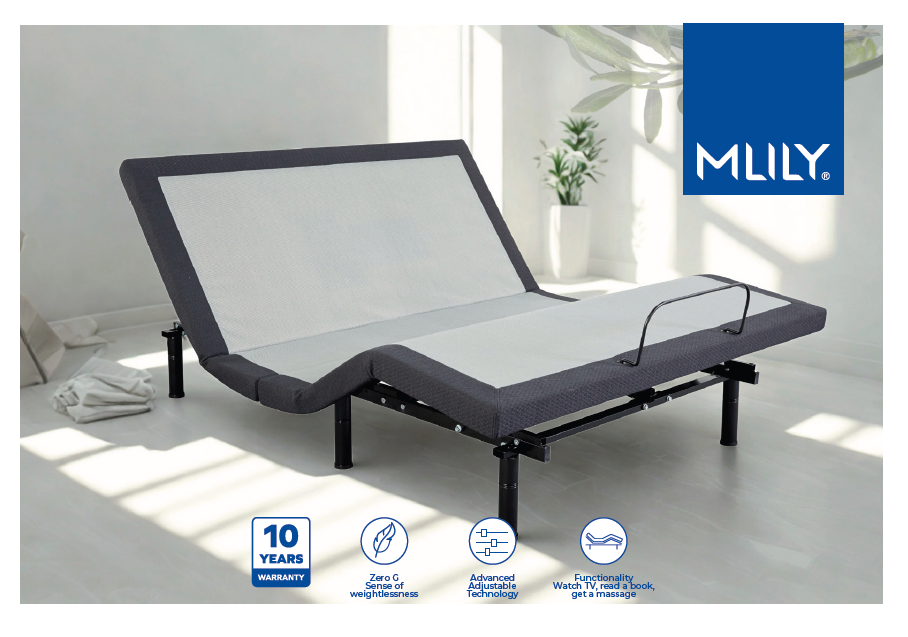 iACTIVE Vitalise Adjustable Base Only | by Mlily |