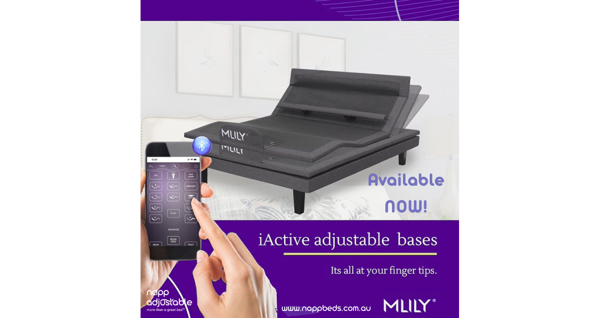 iACTIVE Lumbar Rich Adjustable Base Only | by MLILY