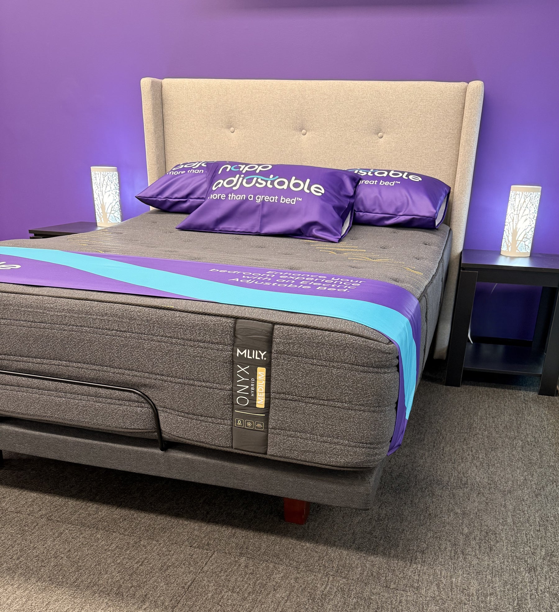 iACTIVE Vitalise Adjustable Bed includes MATTRESS | by Mlily |