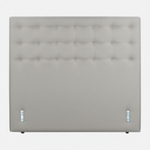 SALE - ONE ONLY | Single Eucalpytus Designer Silver Upholstered Headboard